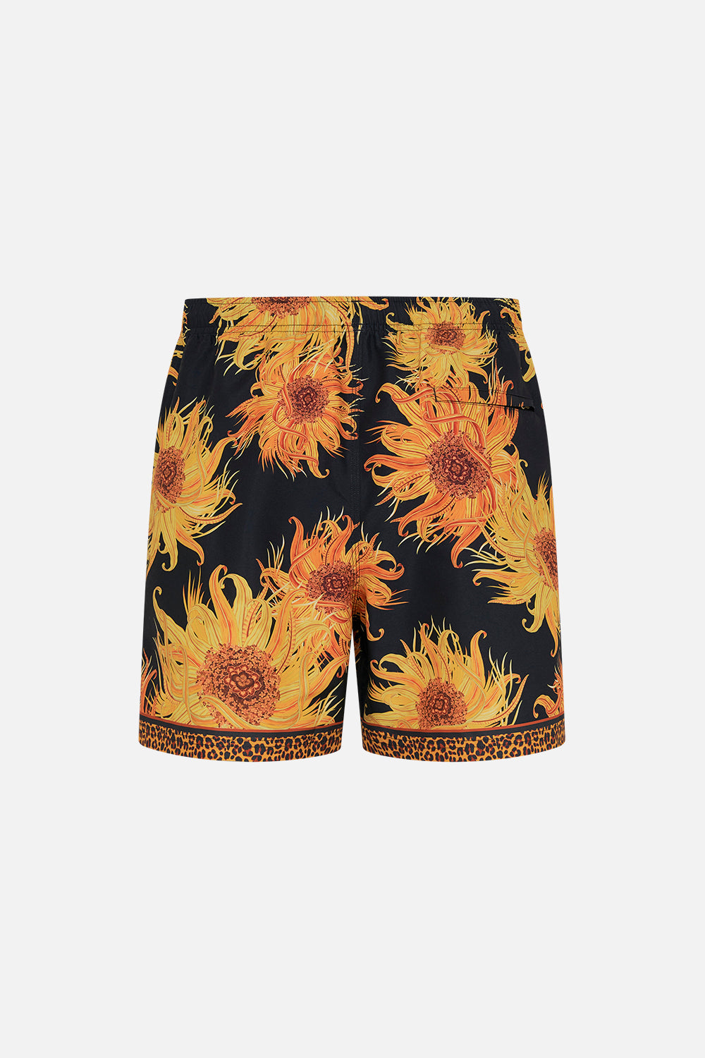 The CAMILLA MID LENGTH BOARDSHORT MAKE ME YOUR MASTERPIECE in our  print.