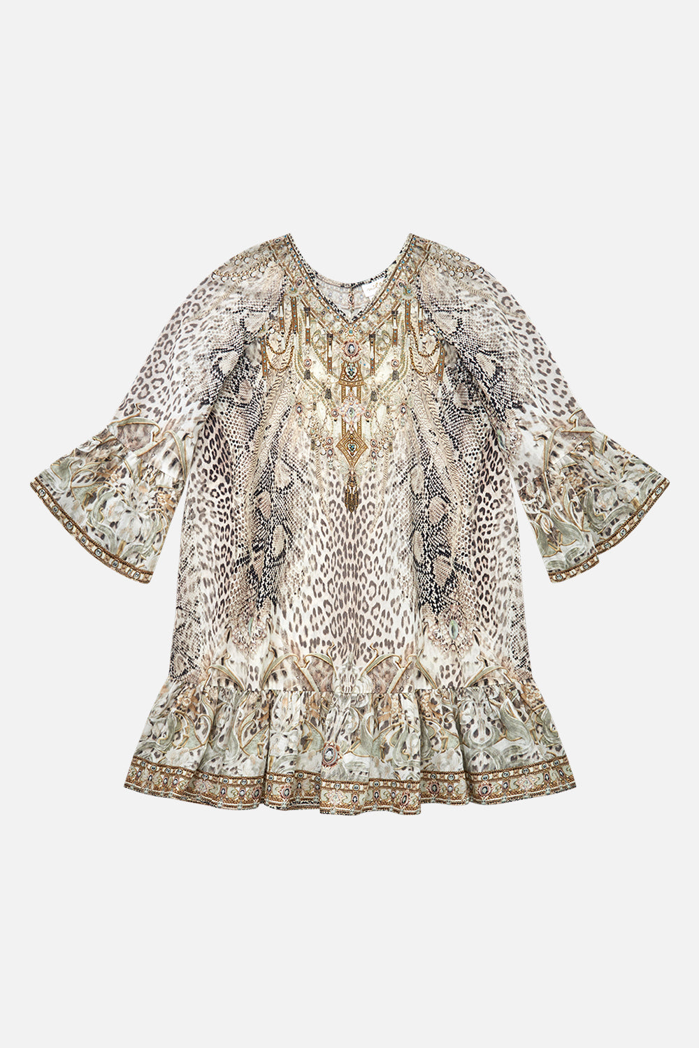 Milla By CAMILLA a line dress in Looking Glass Houses print