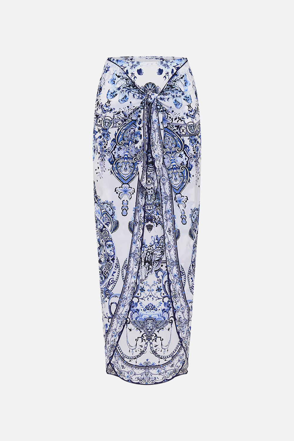 CAMILLA resort wear sarong in Glaze and Graze print