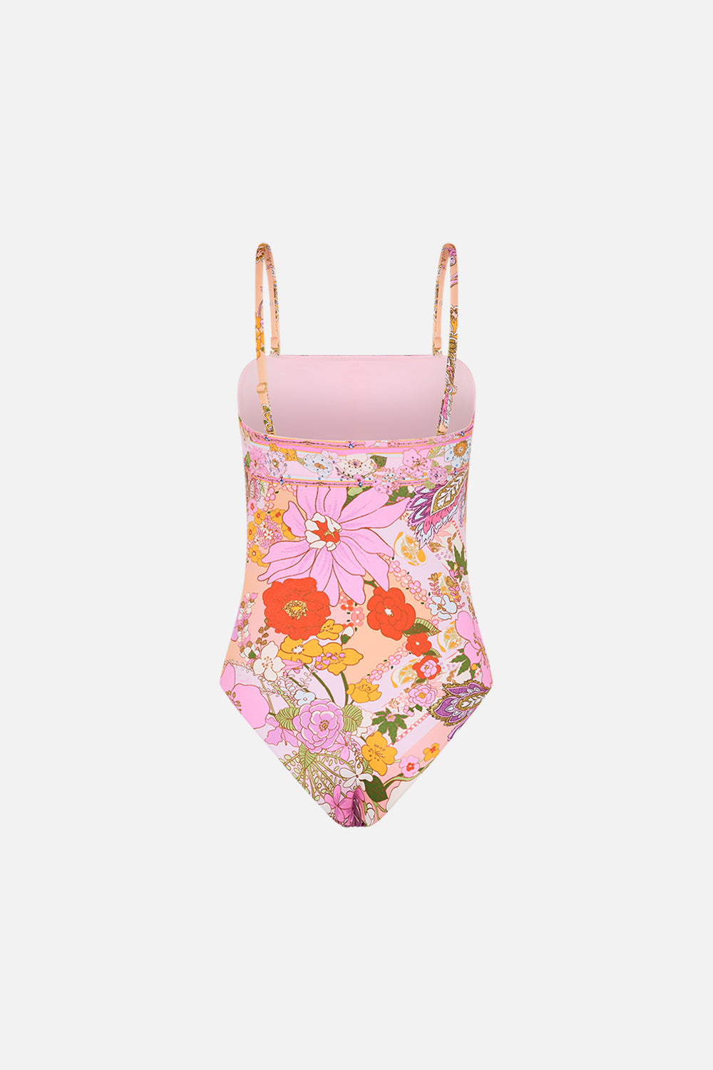 CAMILLA resortwear onepiece swimsuit in Clever Clogs print