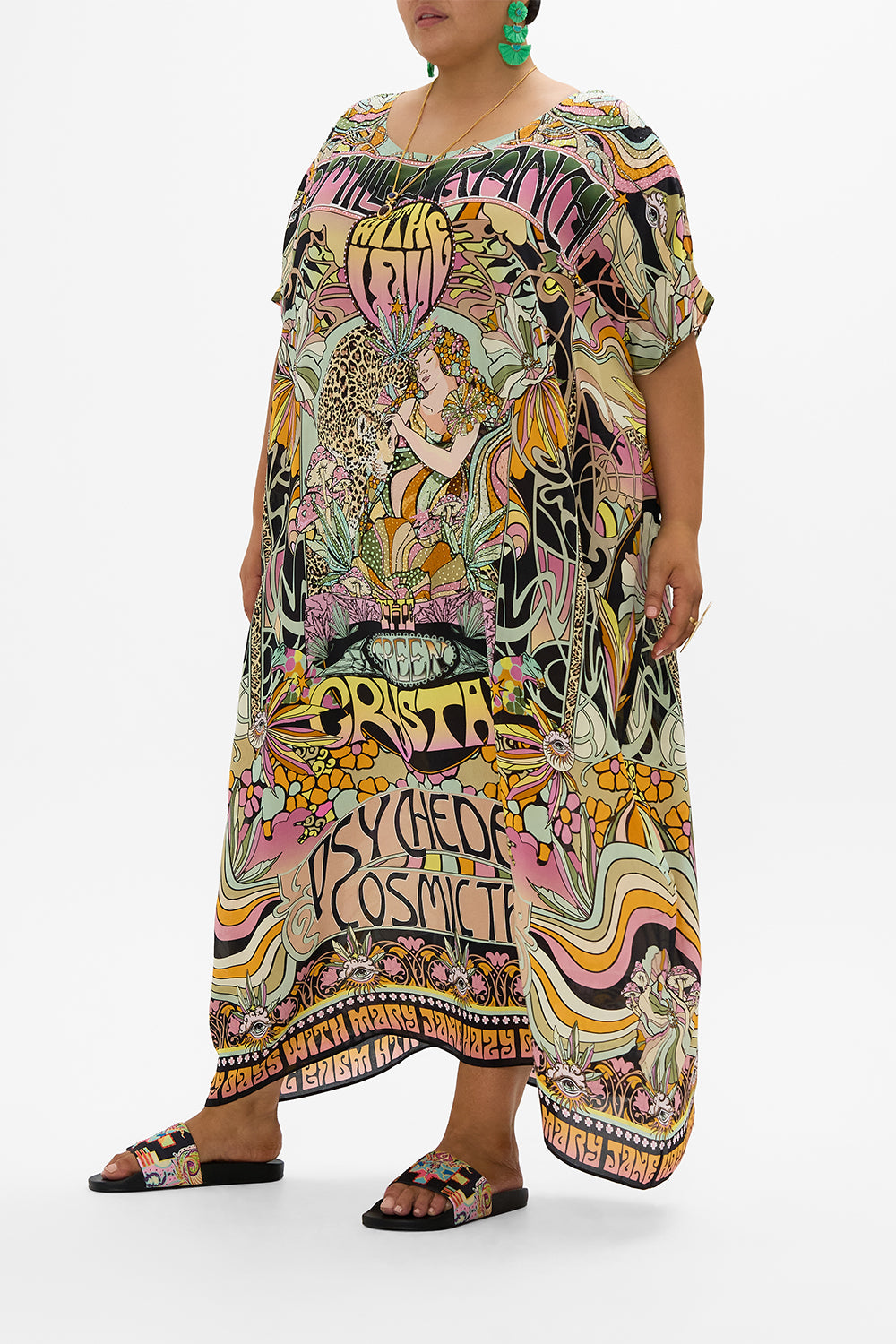 ROUND NECK KAFTAN DAY TRIPPIN