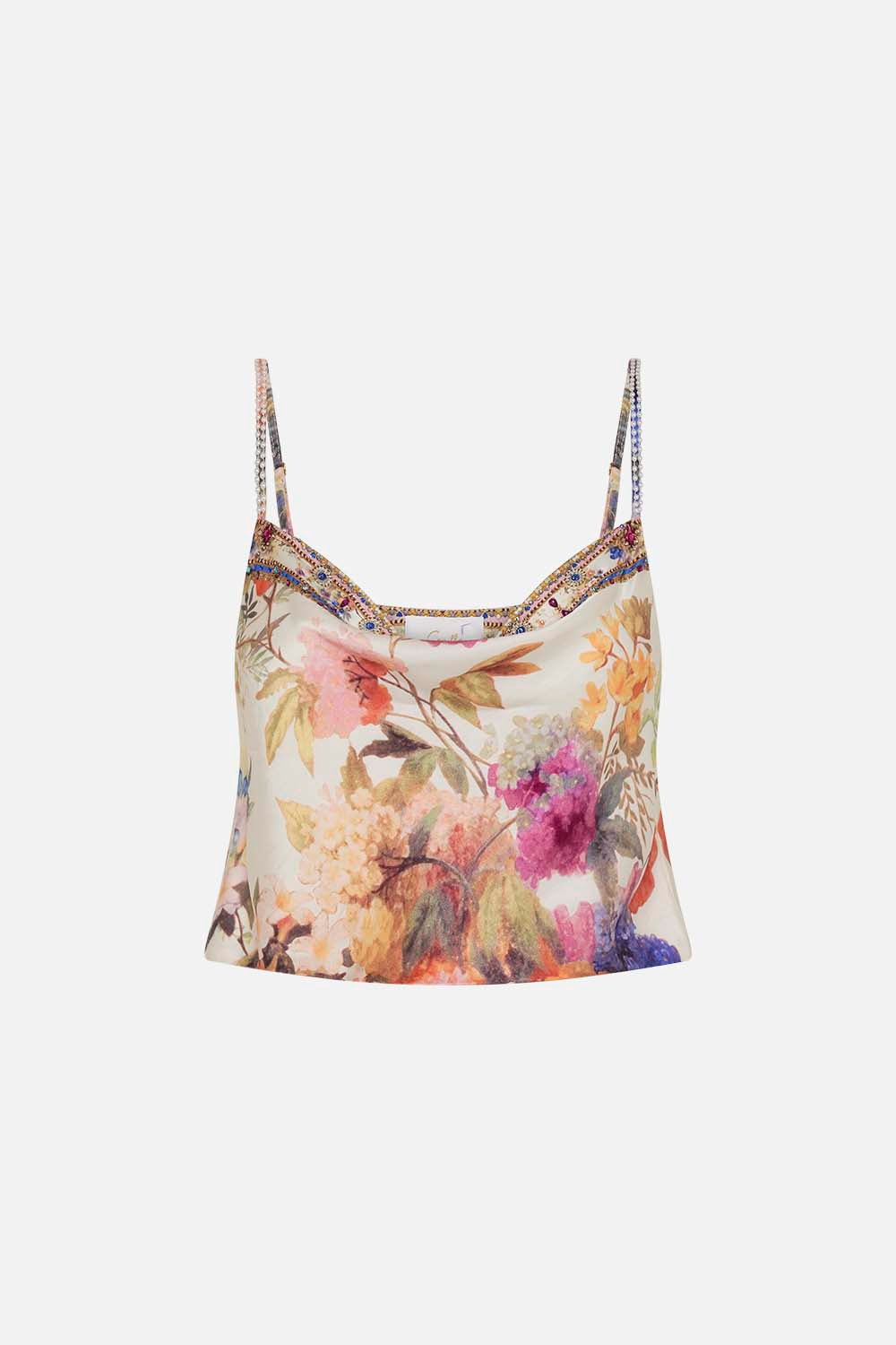BIAS CROP CAMI FRIENDS WITH FRESCOS