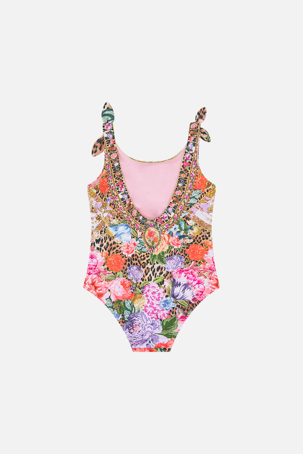 Milla by CAMILLA floral tie shoulder one piece (4-10) in Heirloom Anthem
