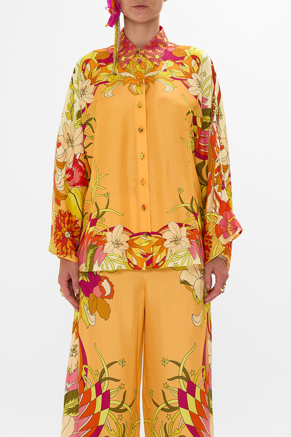 WIDE SLEEVE BLOUSE THE FLOWER CHILD SOCIETY