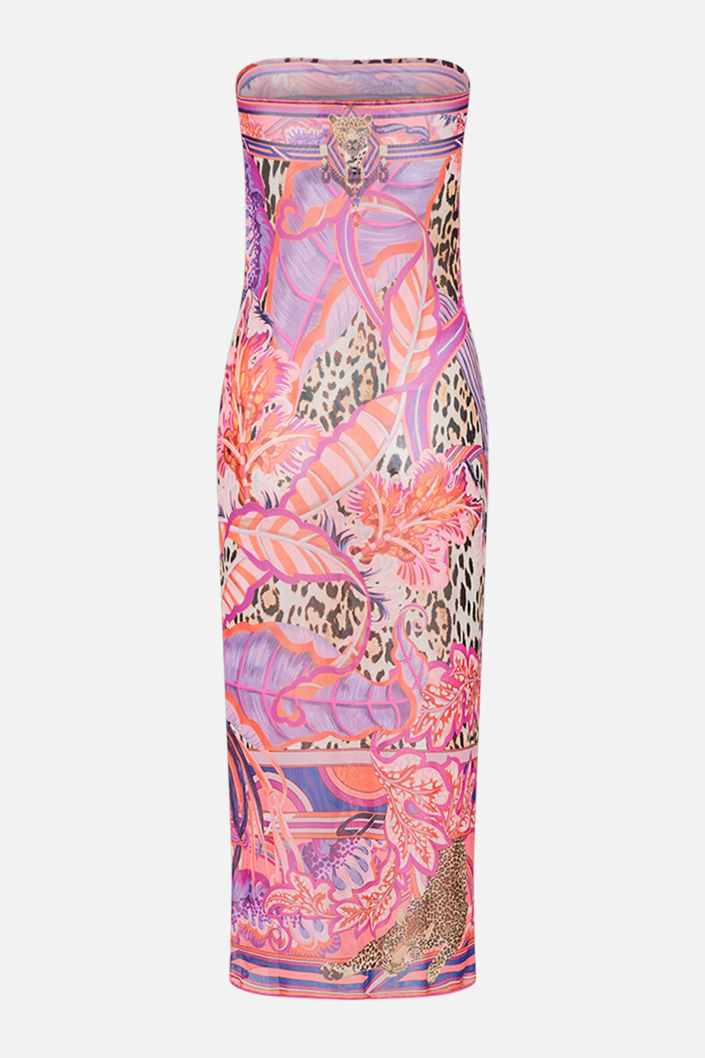 MESH TUBE DRESS VIOLA VINTAGE