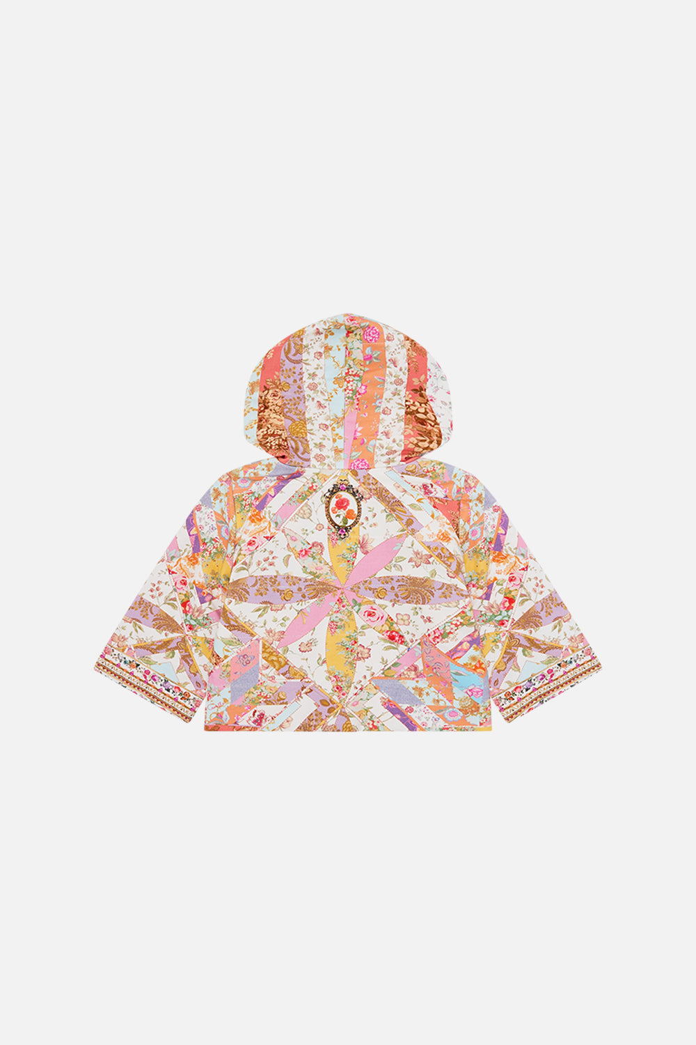 Milla by CAMILLA floral quilted puffer jacket in Sew Yesterday