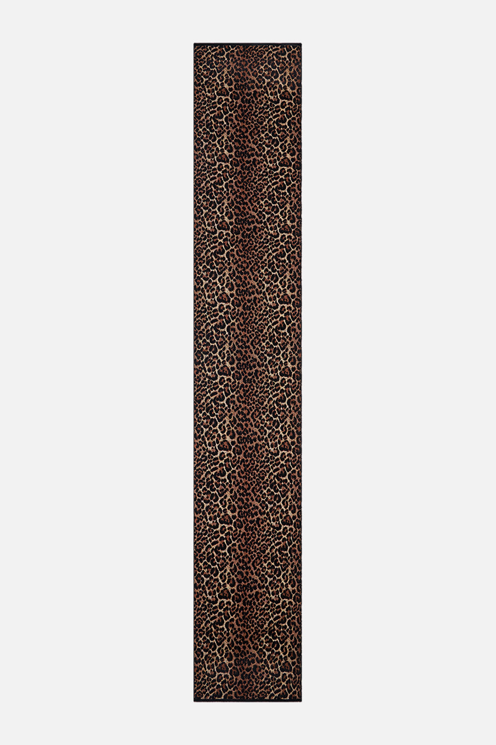 CAMILLA Leopard Embellished Knit Scarf