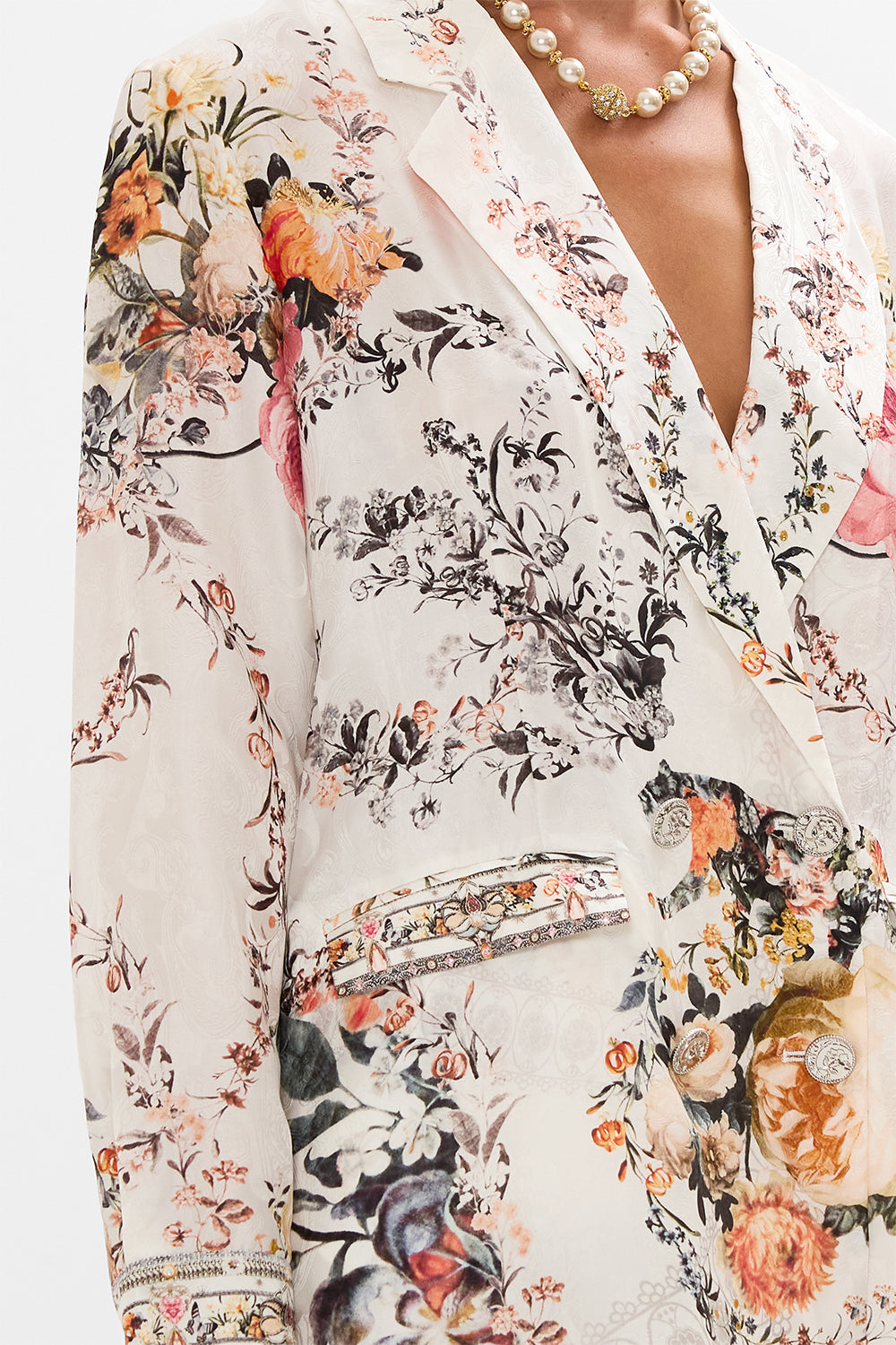 DOUBLE BREASTED SOFT JACKET DE HAAR MEMOIRS