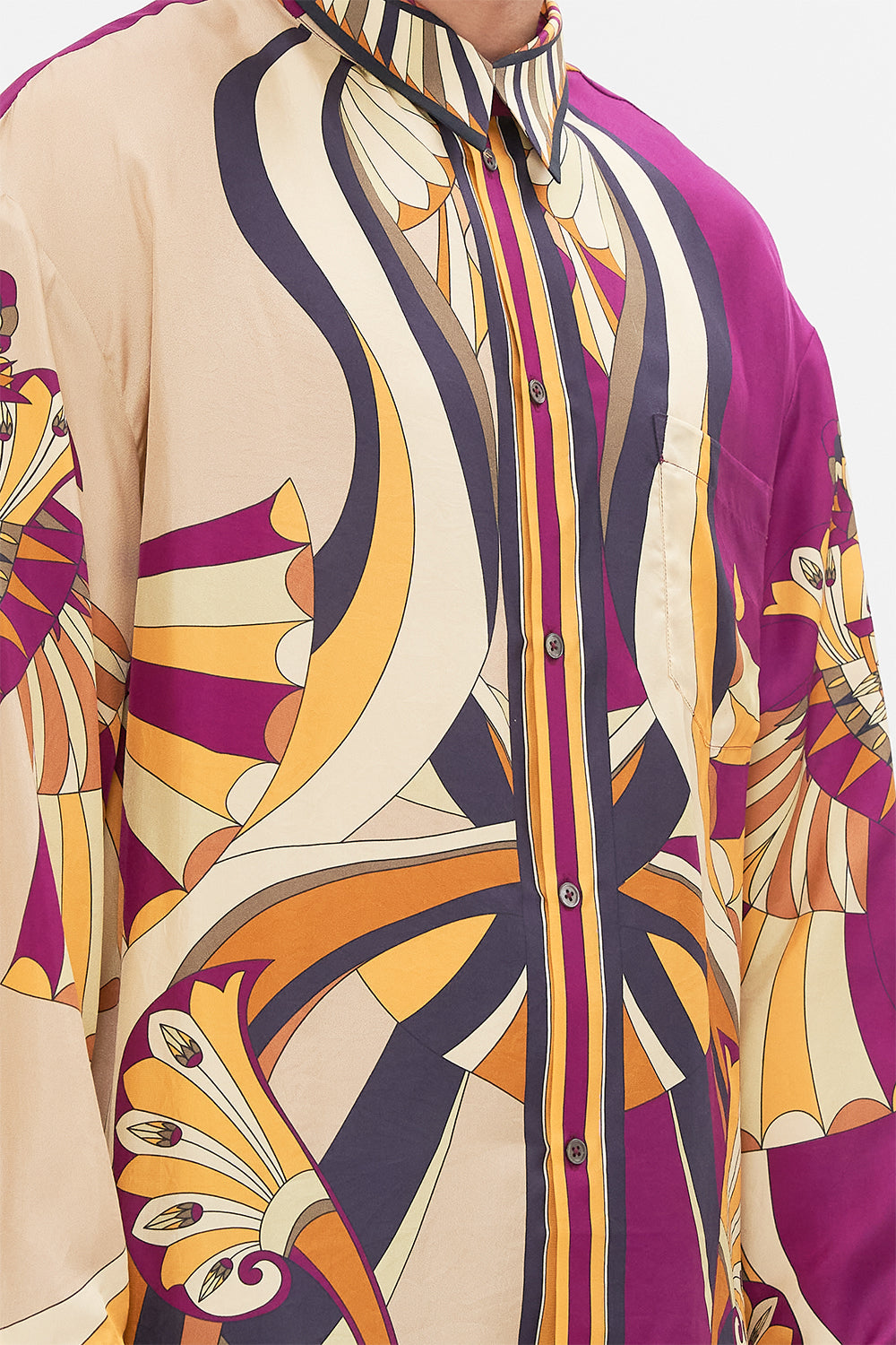 OVERSIZED SHIRT DESERT DELIRIUM