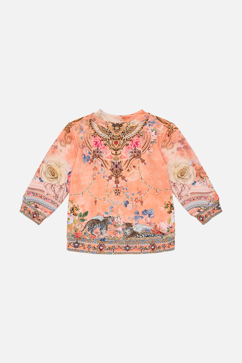 Milla by CAMILLA Babies Sweater in The Jewellery Palace Print