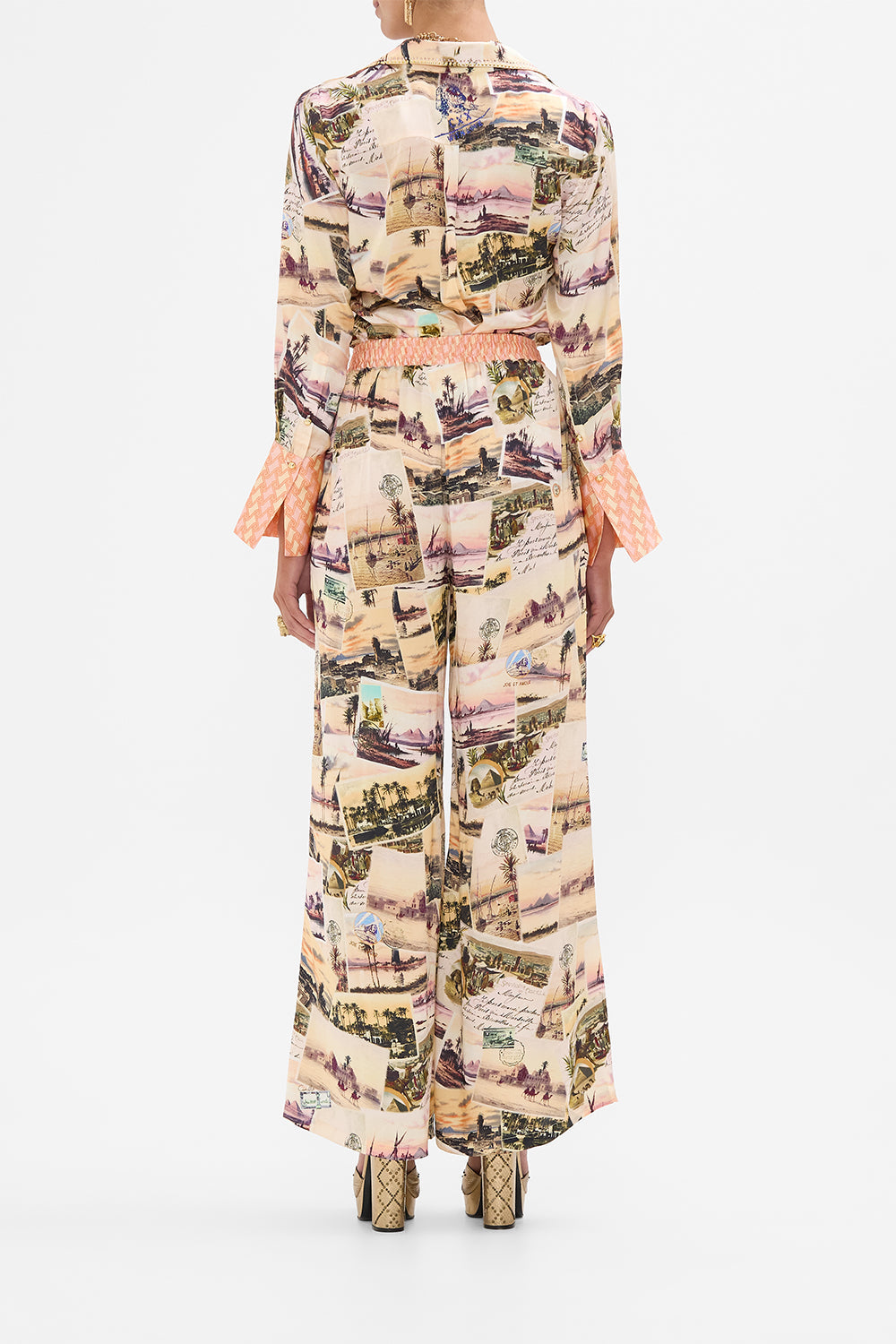 CAMILLA lounge pant in Milla's Got Mail print. 