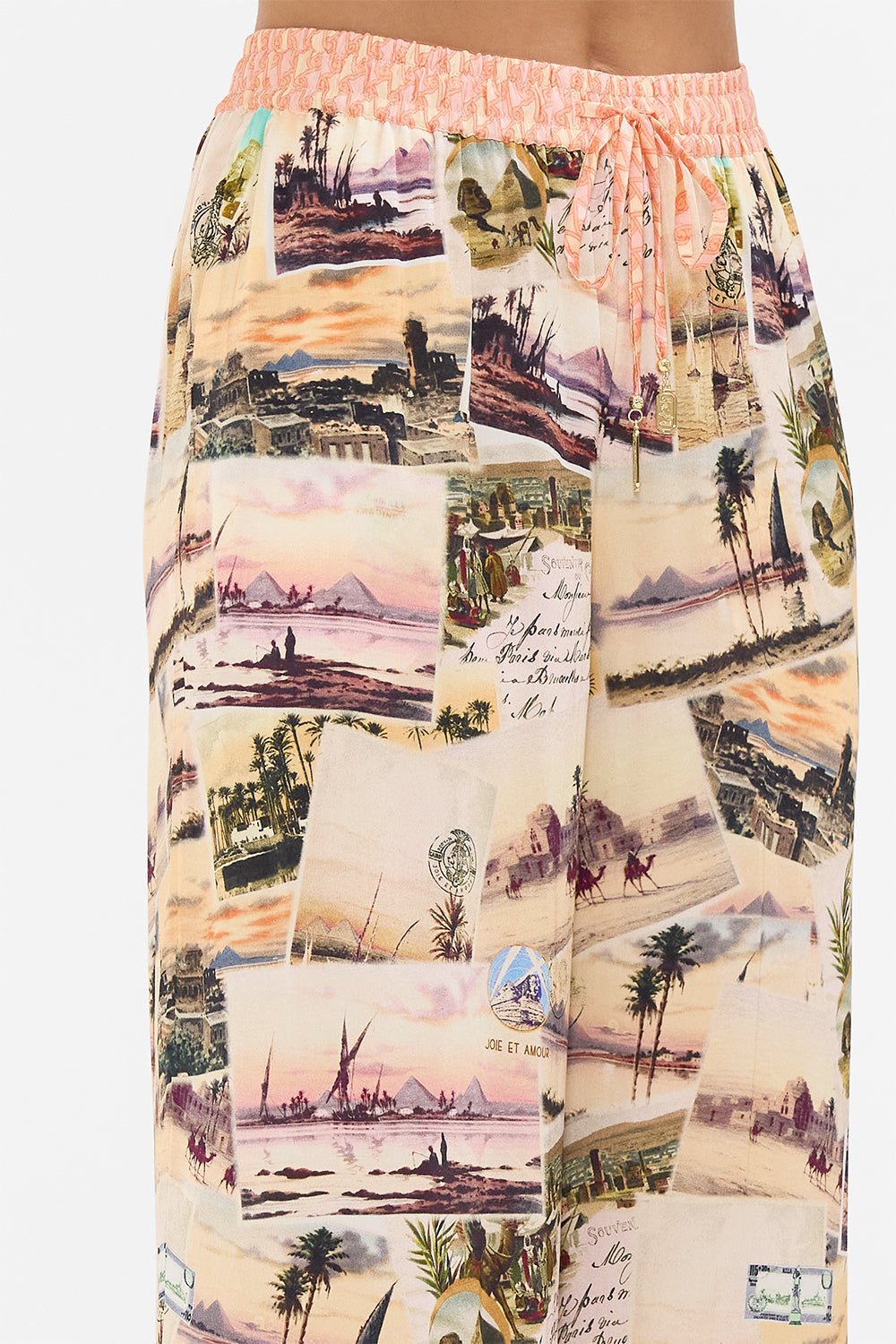 CAMILLA lounge pant in Milla's Got Mail print. 