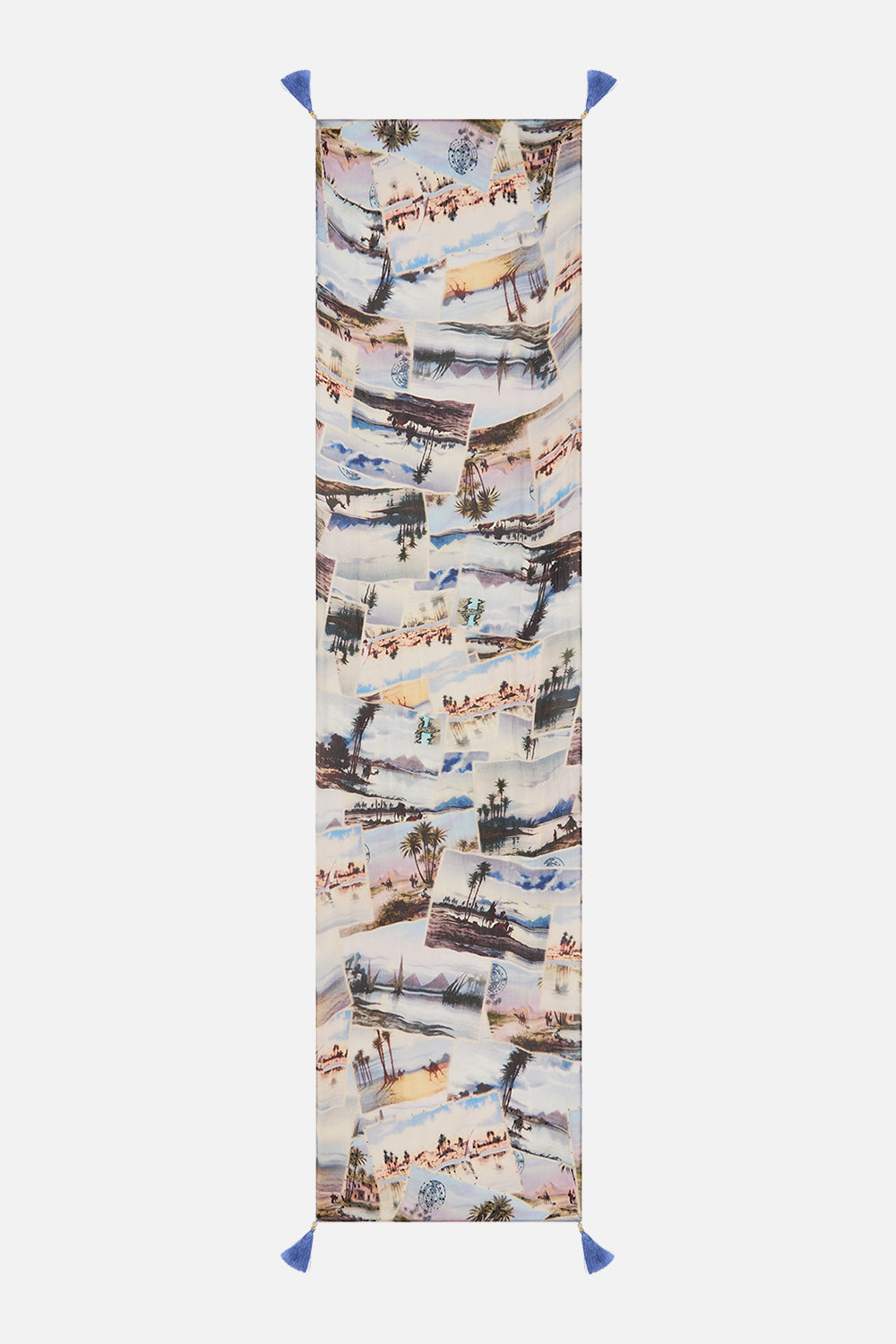 The CAMILLA LONG SCARF CALL ME IN CAIRO in our  print.