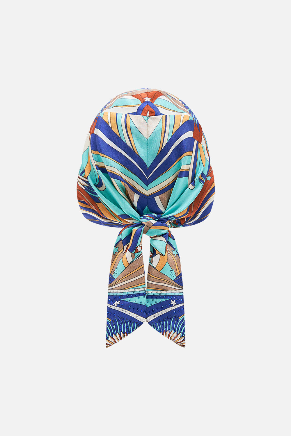 CAMILLA Headscarf in Oasis Oracle print. 