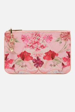 CAMILLA floral coin and phone purse in Blossoms and Brushstrokes