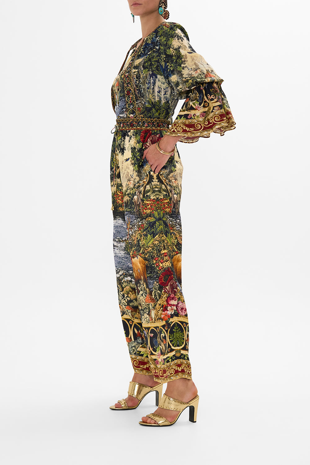 STRAIGHT LEG PANT TAPESTRY TOTEMS