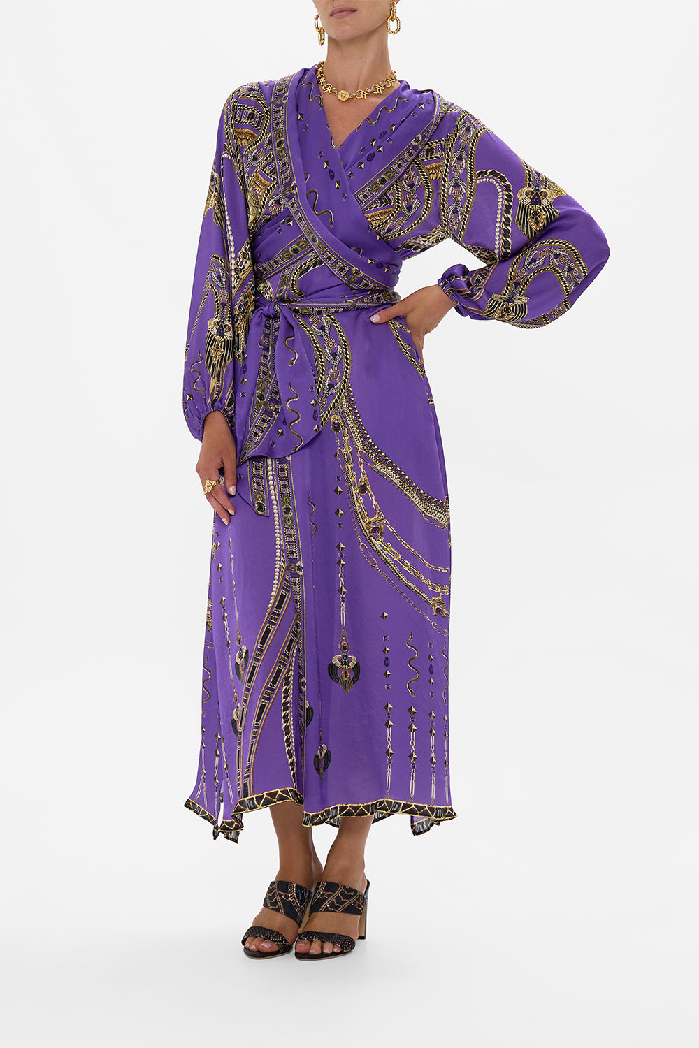 BLOUSON SLEEVE LAYER WITH HOOD LUXORLAND LADY