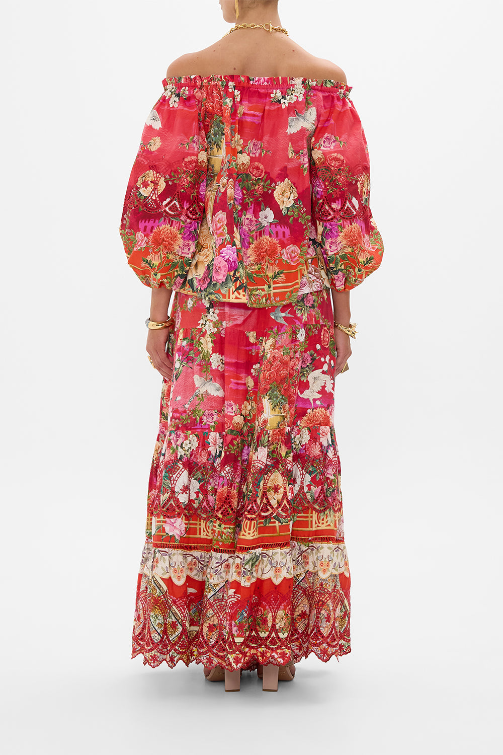 TIERED MAXI SKIRT SWEET HOME ALEXANDRIA