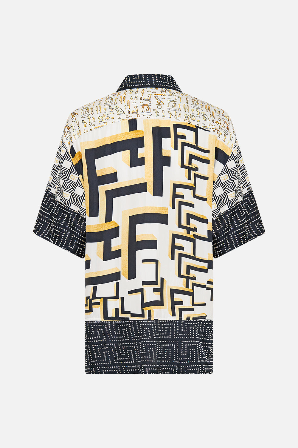 OVERSIZED SHIRT WITH POCKET TEMPLES OF DENDARA