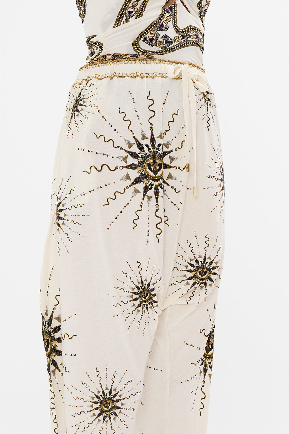 DRAPED JERSEY PANT GODDESS ENERGY