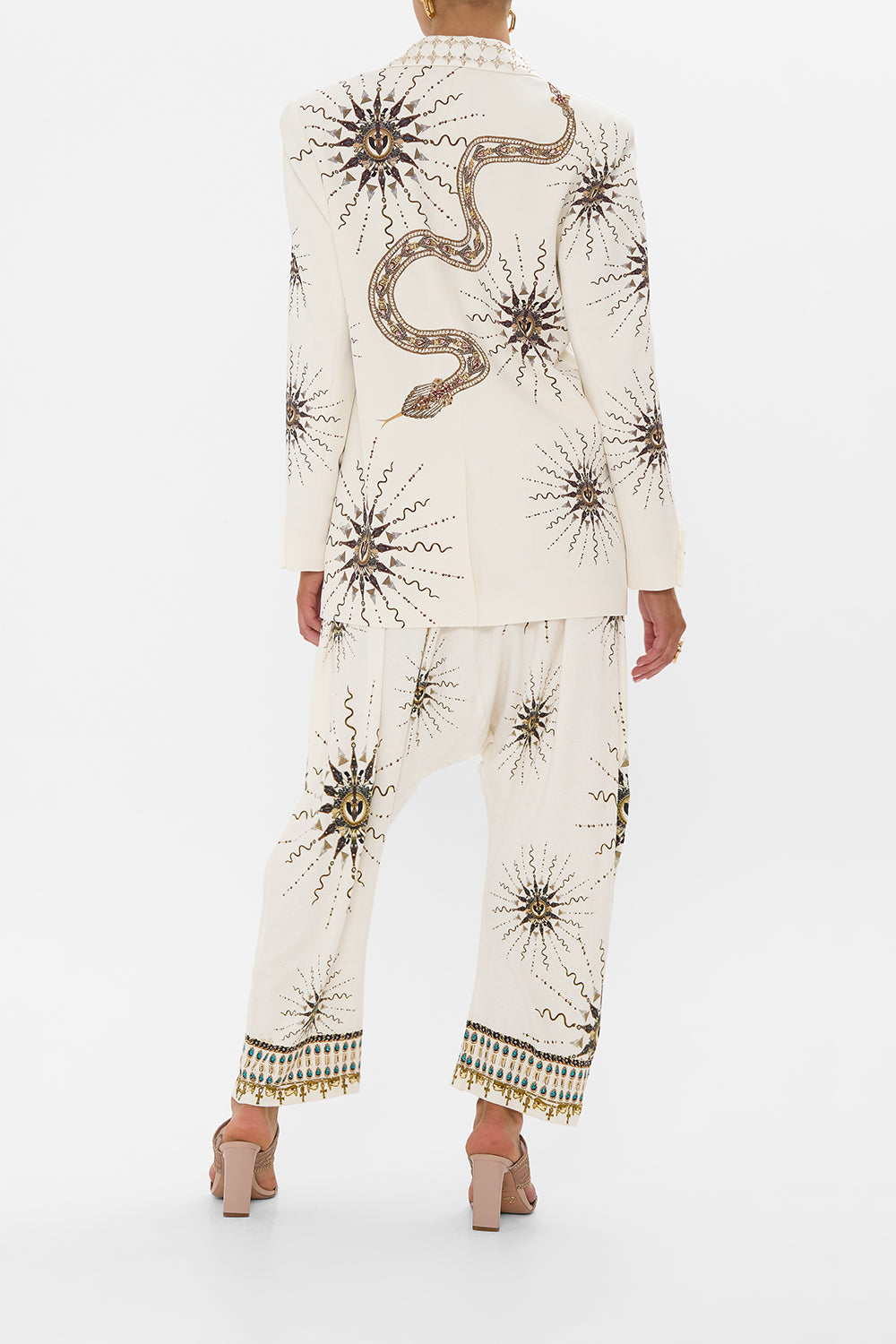 DRAPED JERSEY PANT GODDESS ENERGY