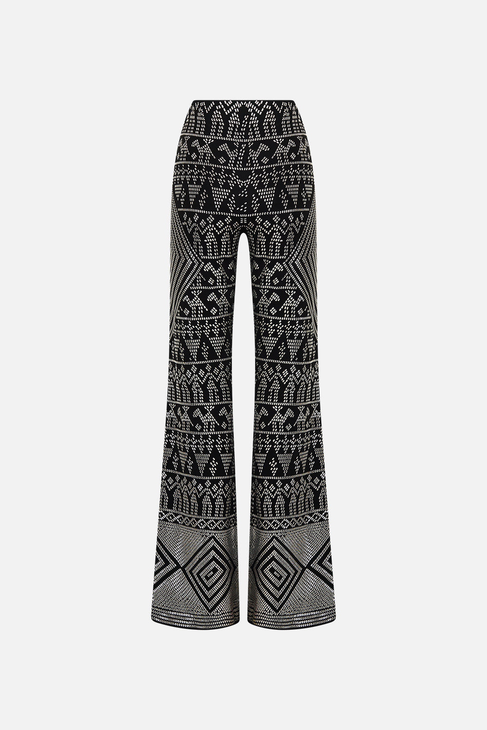 JERSEY FLARE PANT WITH ALL OVER HOTFIX THE EGYPT EFFECT