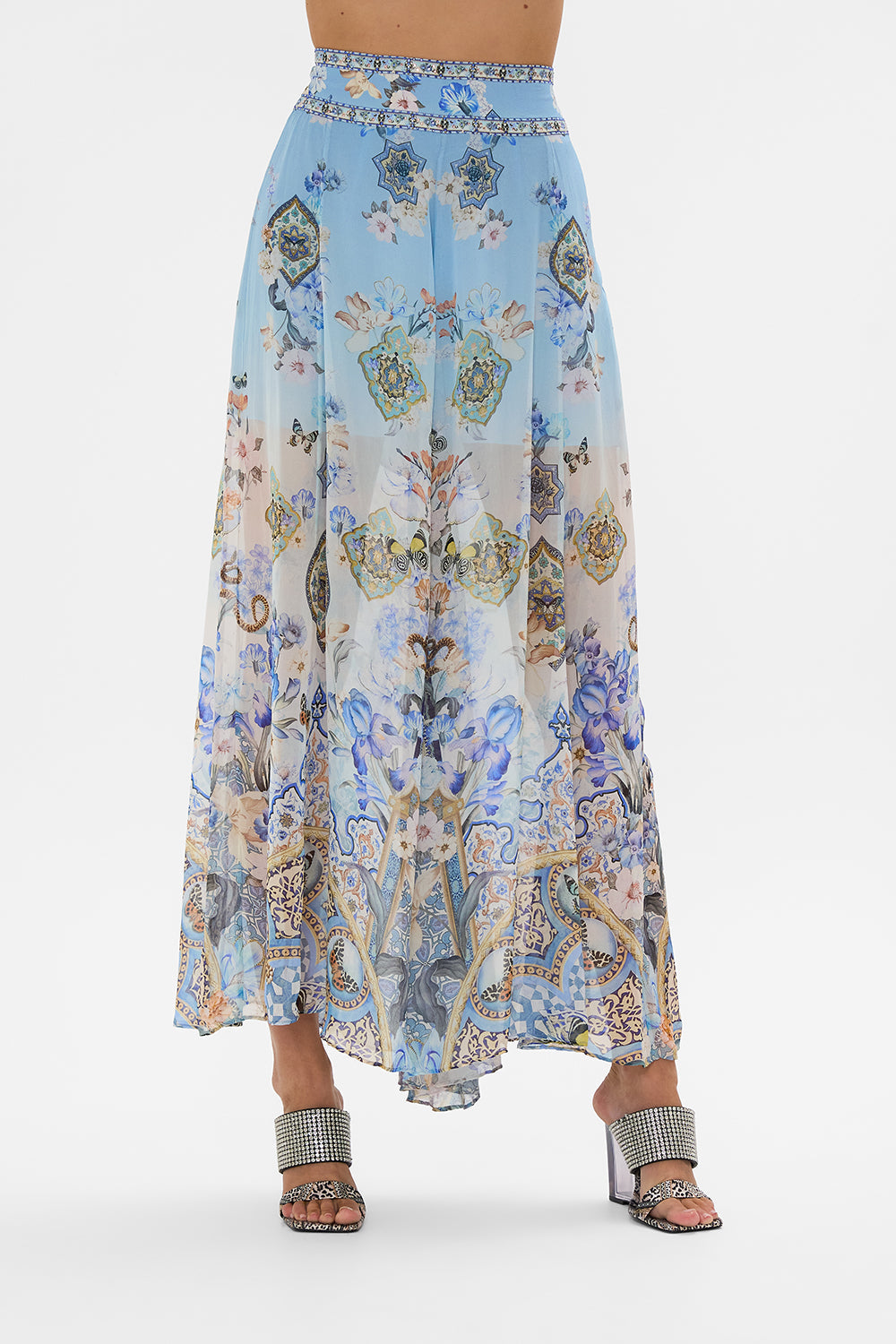 SHEER WIDE LEG PANT AL MANIAL PALACE MEMOIRS