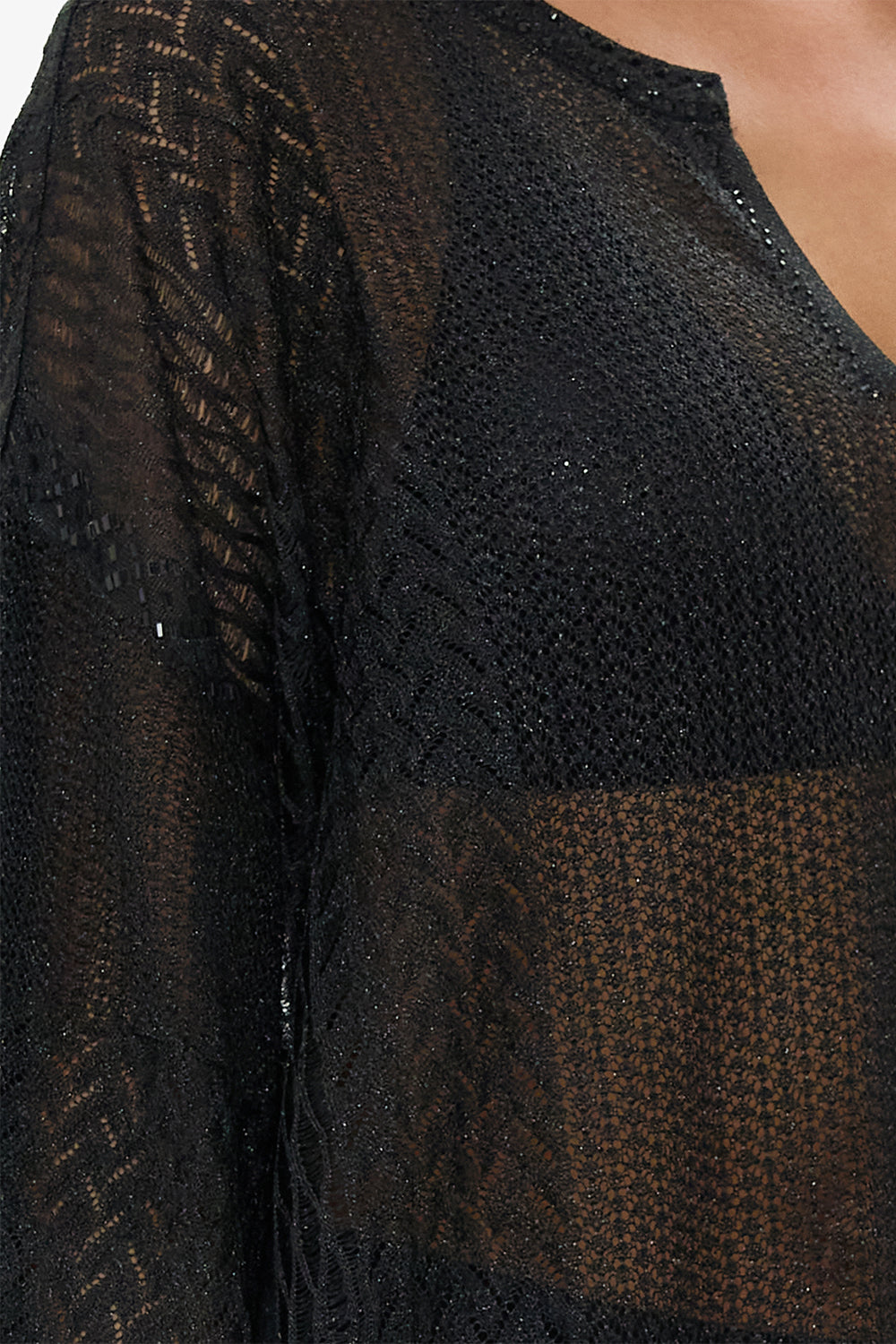 LONG V NECK KNIT KAFTAN CALL ME CLEOPATRA