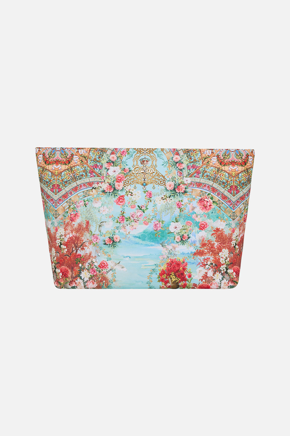 The CAMILLA LARGE MAKEUP CLUTCH THE JEWELLERY MUSEUM in our THE JEWELLERY MUSEUM print.