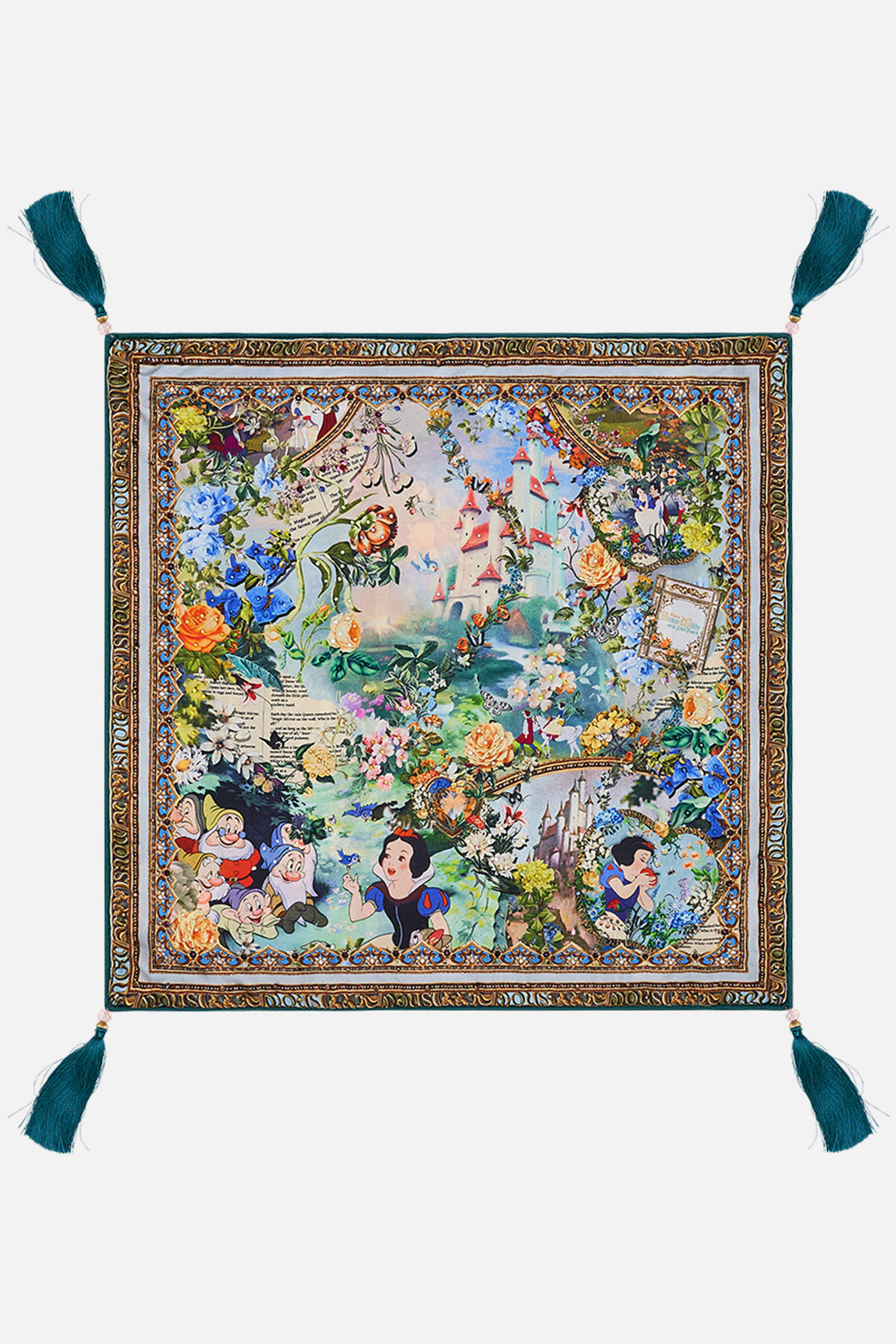 Disney CAMILLA small cushion in Kindest One Of All print