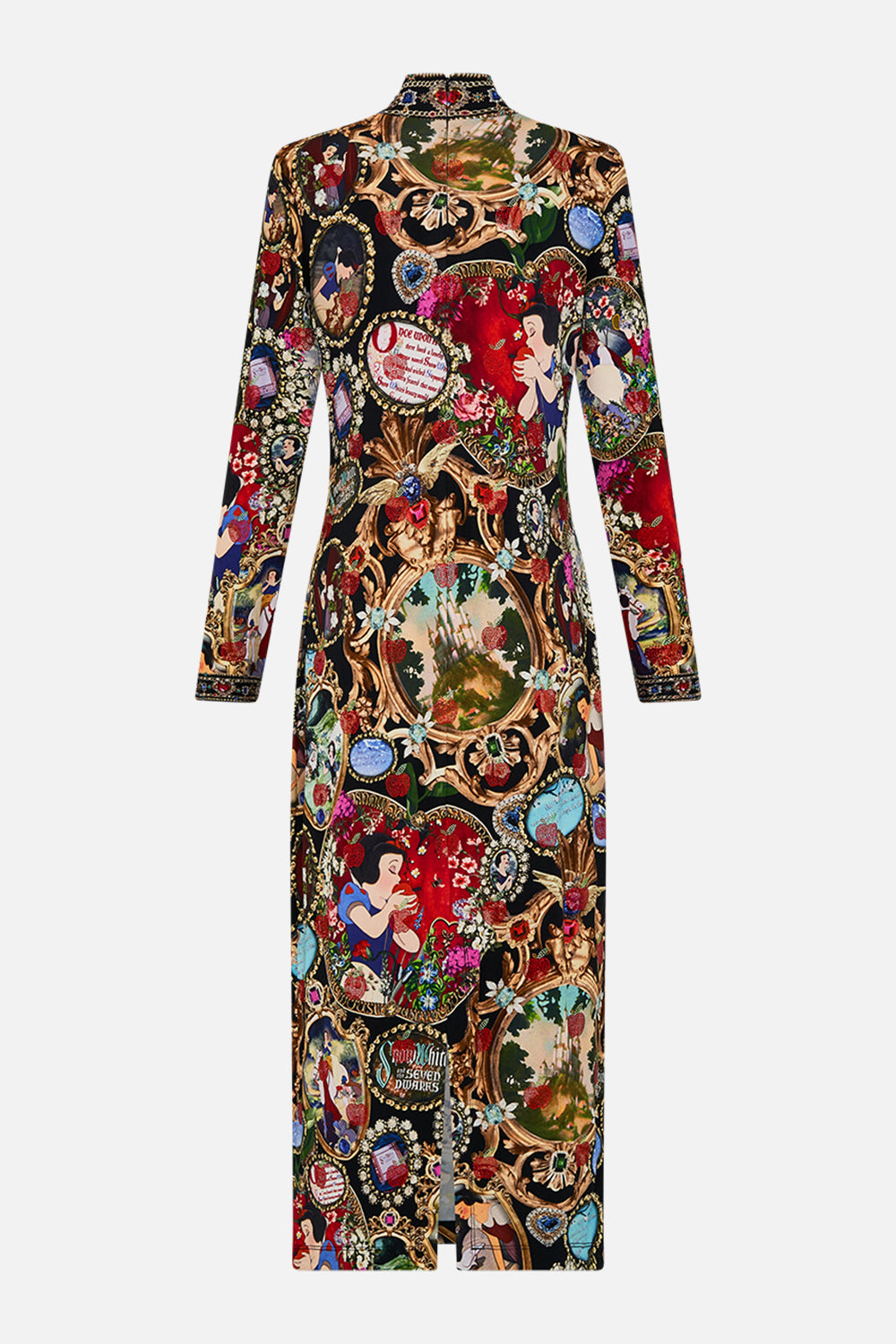 Disney CAMILLA jersey turtleneck in Happily Ever After print