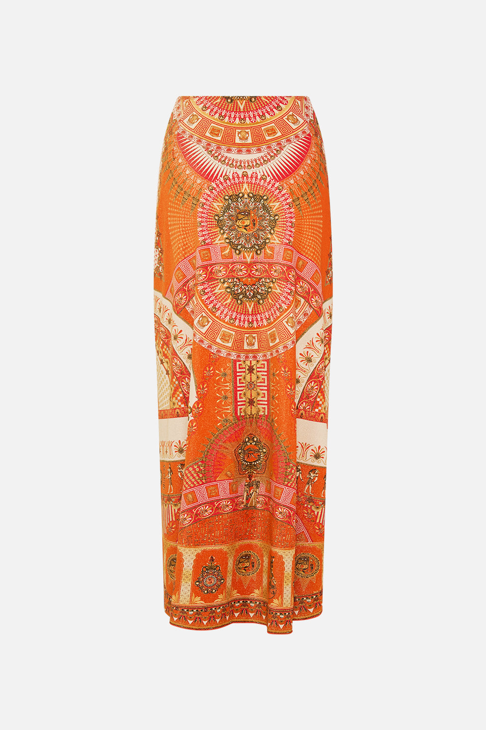 LAYERED LONG SARONG WITH FRONT TIE THE OBELISK GATE