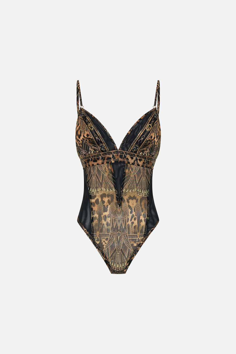 TRI BODYSUIT WITH MESH INSERTS AN EGYPTIAN RENAISSANCE