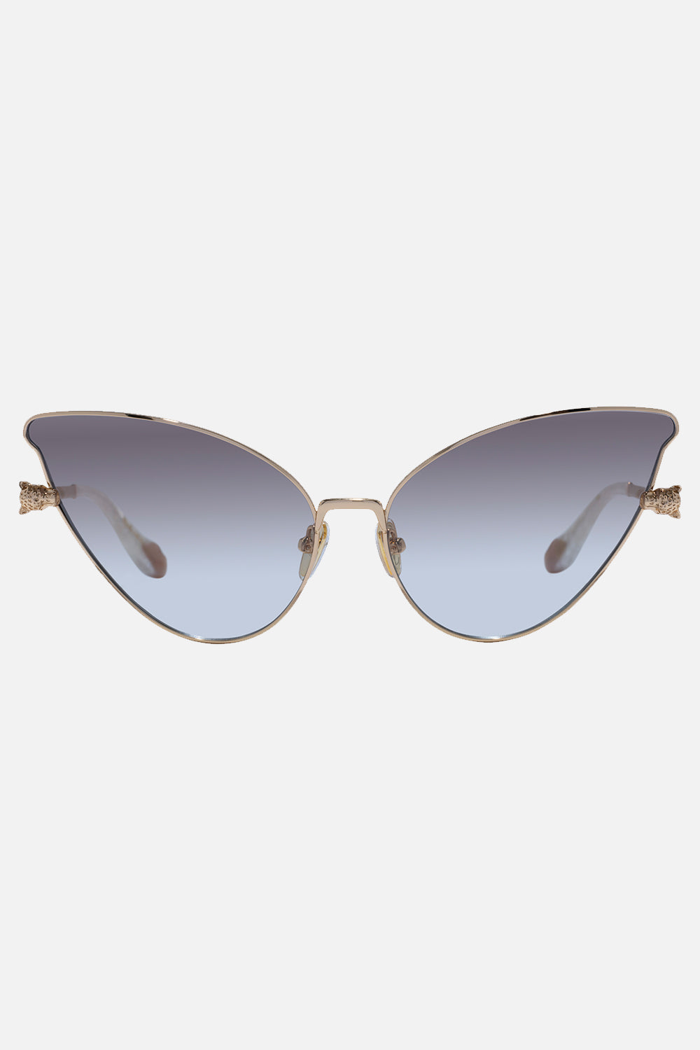 The CAMILLA HEAD IN THE CLOUDS SUNGLASSES GOLD / NUDE in our  print.