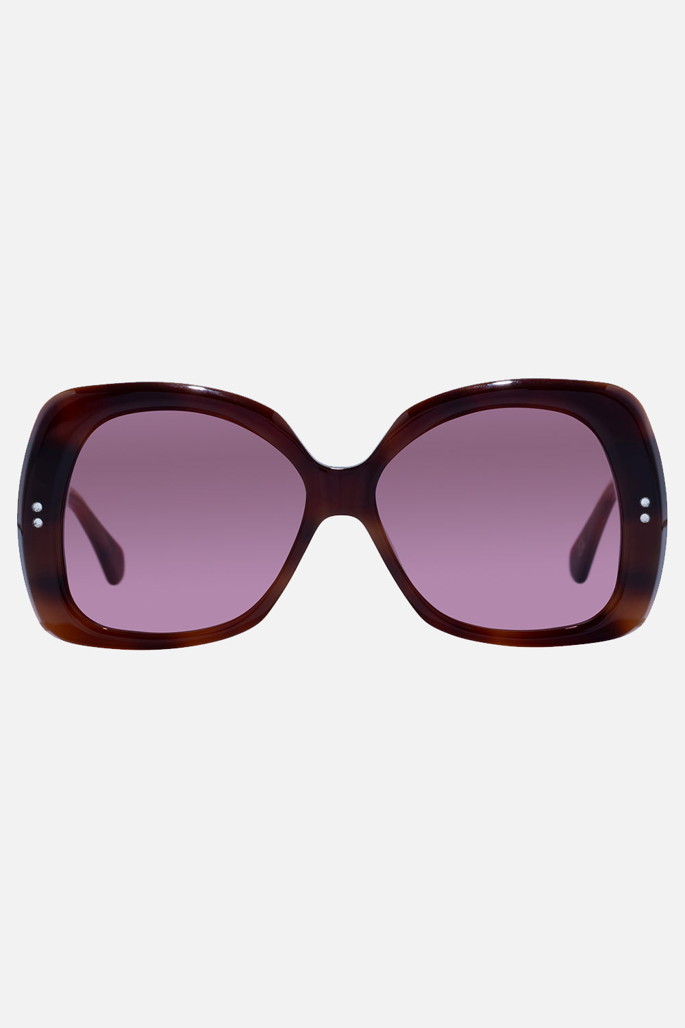 The CAMILLA LATE CHECKOUT SUNGLASSES TORT / IVORY in our  print.