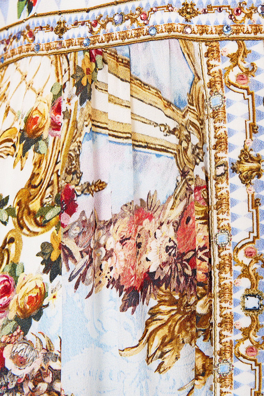 KIMONO SLEEVE DRESS WITH SHIRRING DETAIL THRONE GAMES