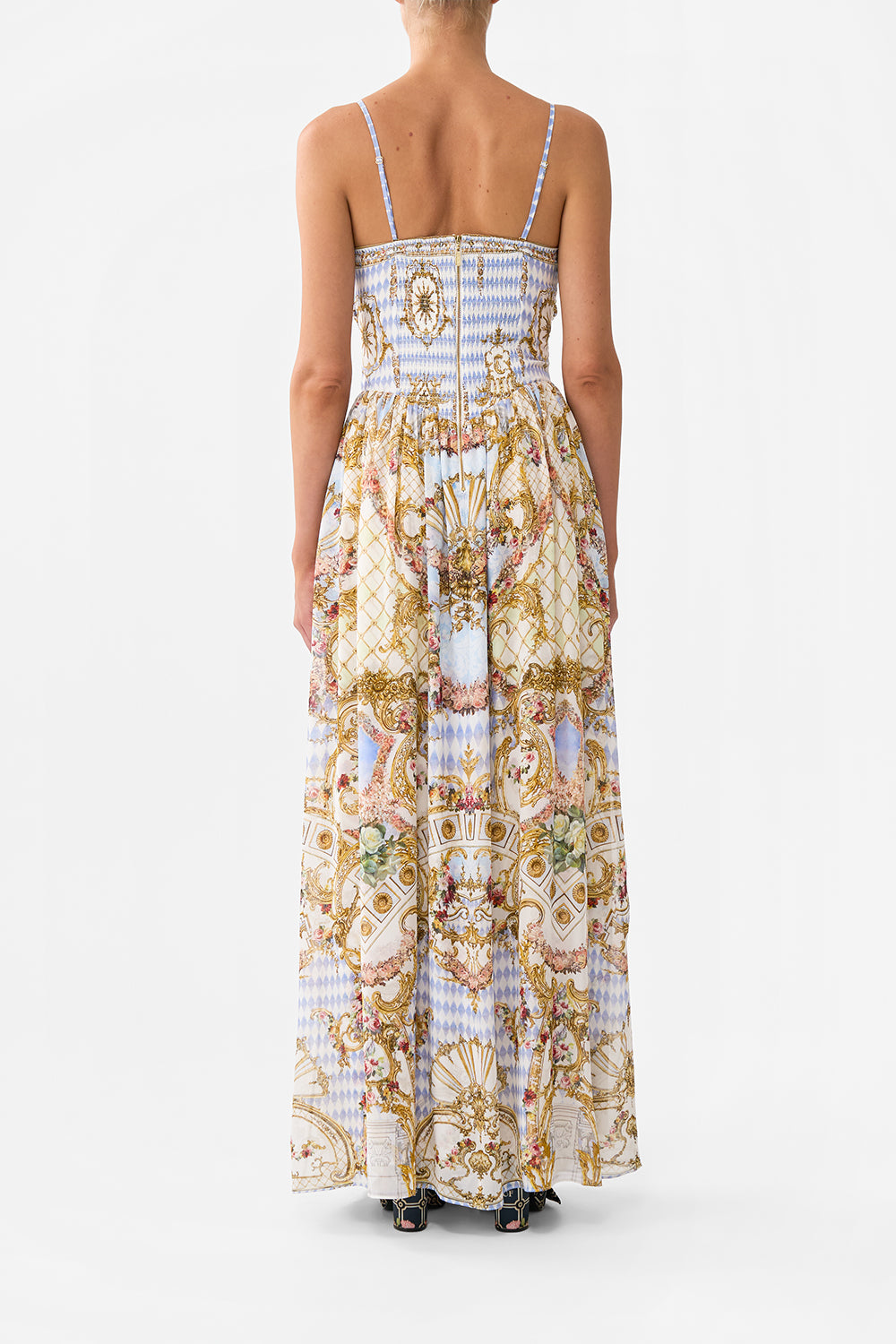 DOUBLE TIE FRONT DRESS THRONE GAMES