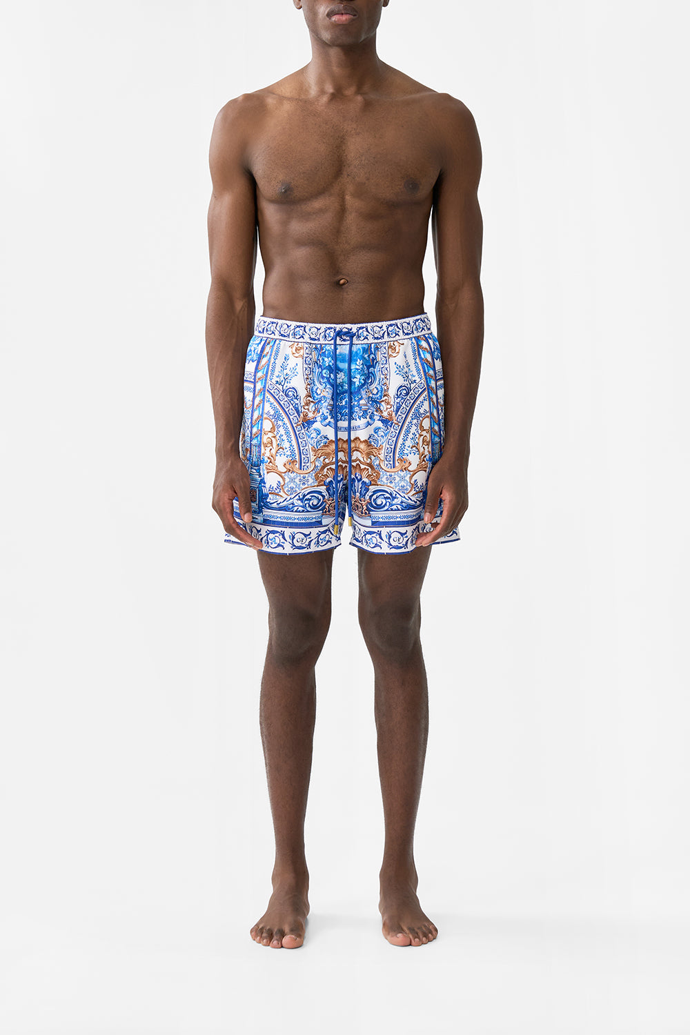 MID LENGTH BOARDSHORT AZUL ADVENTURES