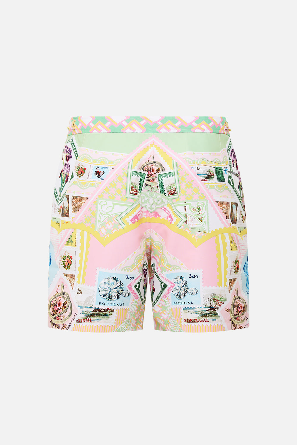 MID LENGTH SWIM SHORT WITH LOVE FROM LISBON