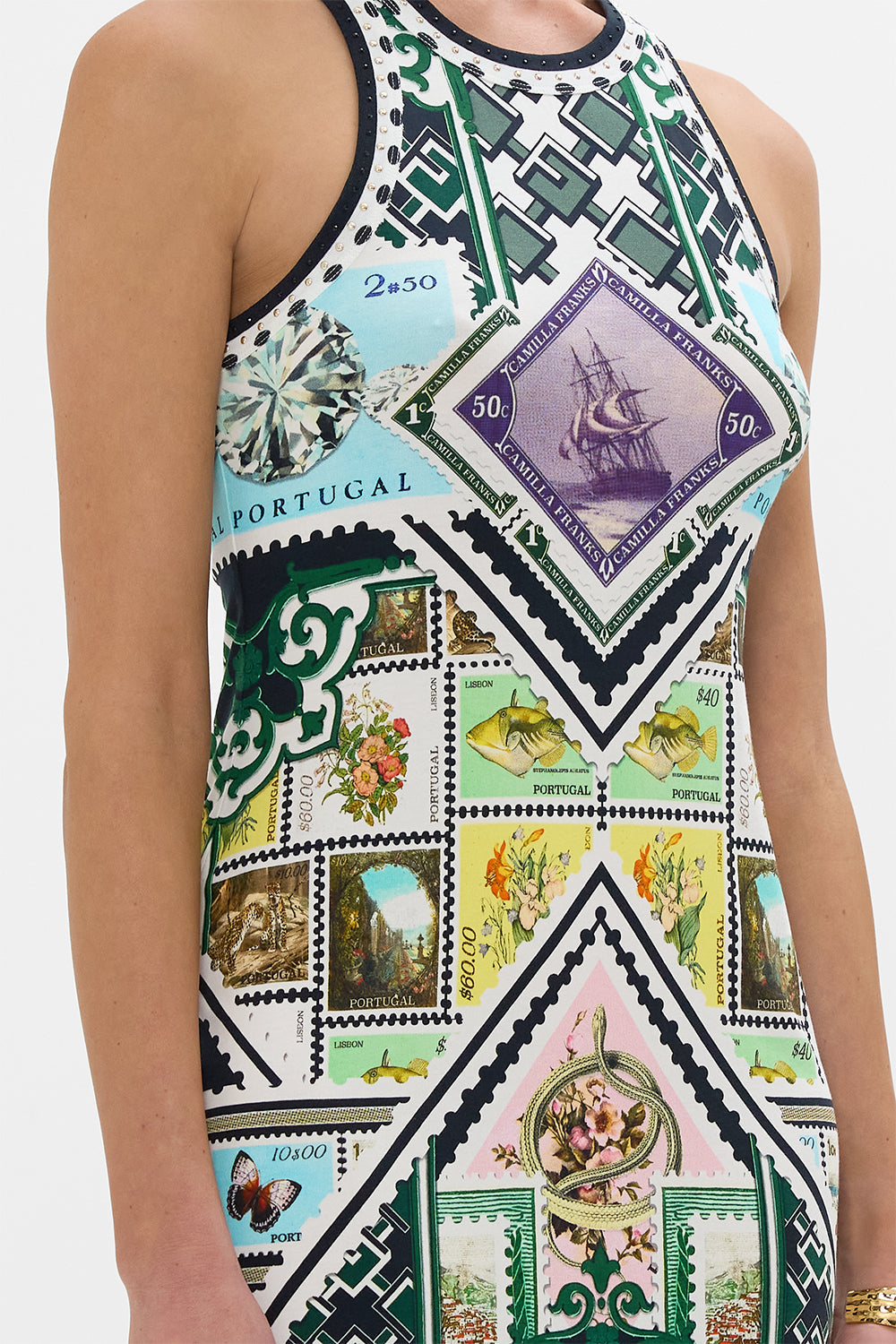 JERSEY TANK DRESS MY PORTO PEN PAL