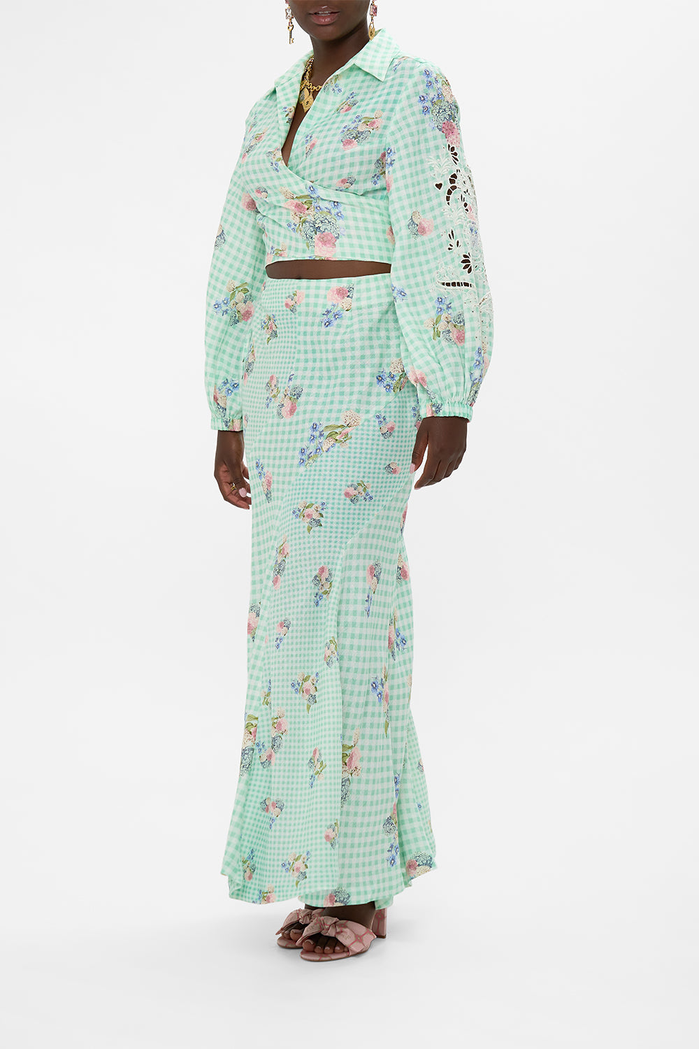 CROPPED WRAP SHIRT PESTANA PANORAMA