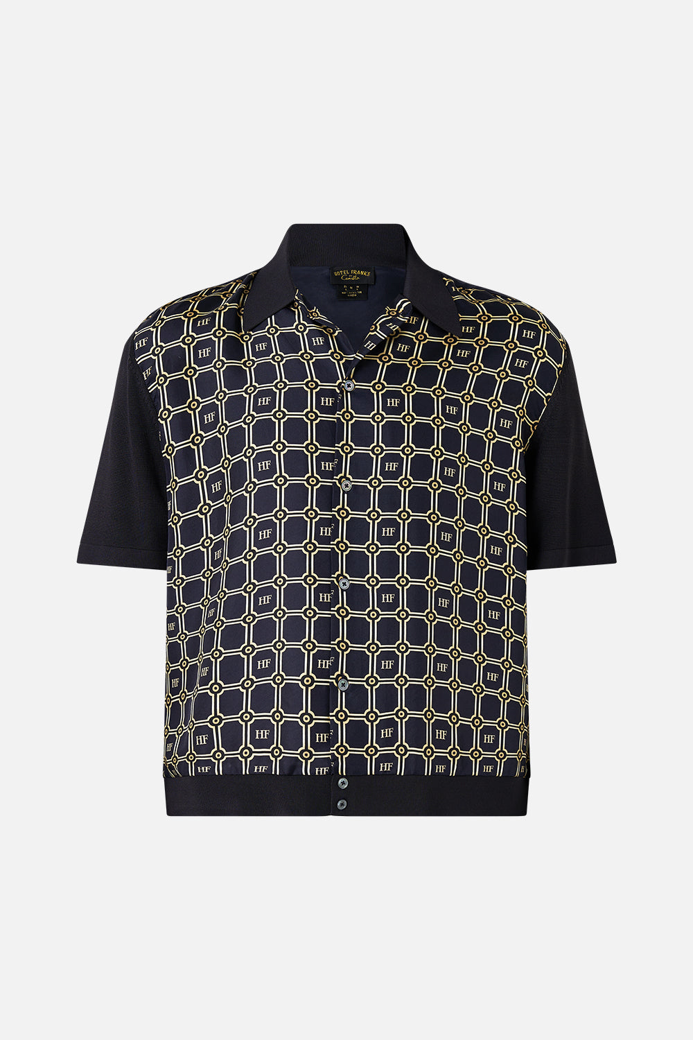 KNIT SLEEVE SILK SHIRT PALACIO POETRY