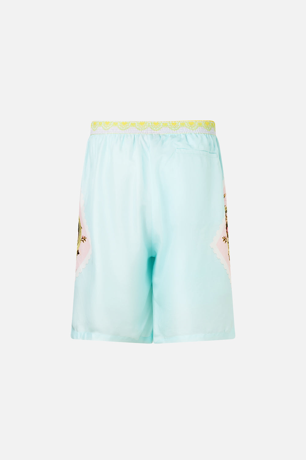 BAGGY MID LENGTH WALK SHORT WITH LOVE FROM LISBON