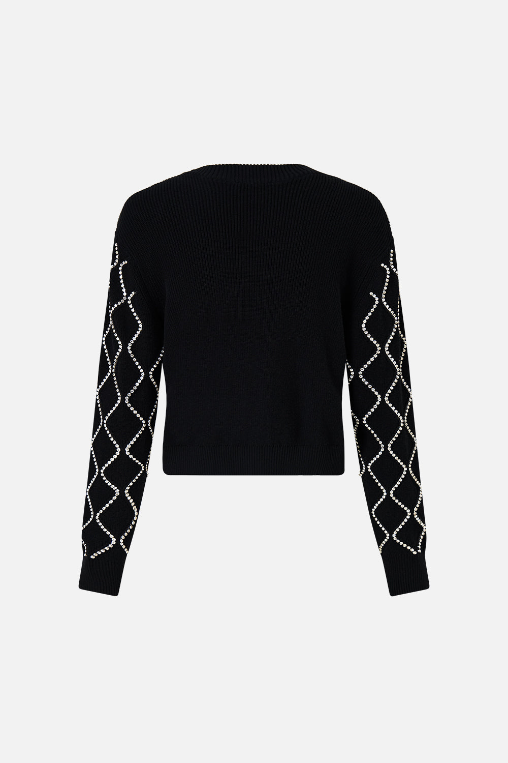 CROPPED KNIT CARDIGAN MONARCHY MANIA