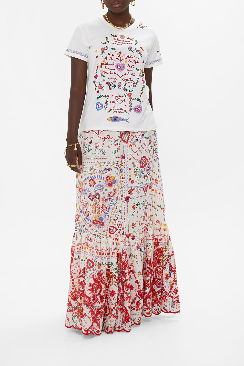 SHORT SLEEVE EASY TEE A KITSCH IN TIME