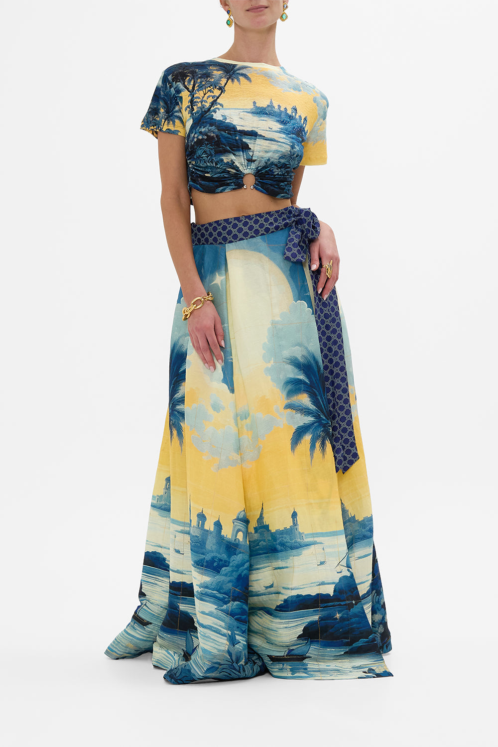 JERSEY T-SHIRT WITH HARDWARE SONG OF SAINT ANTHONY