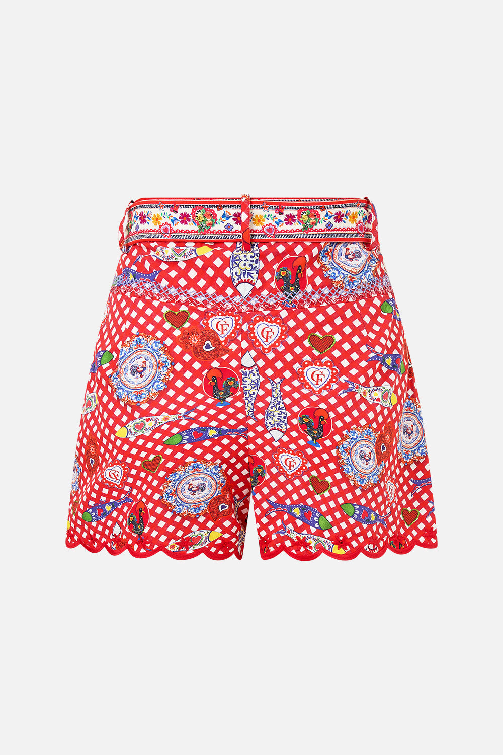 TUCK FRONT SHORT FAITH, LUCK & JUSTICE