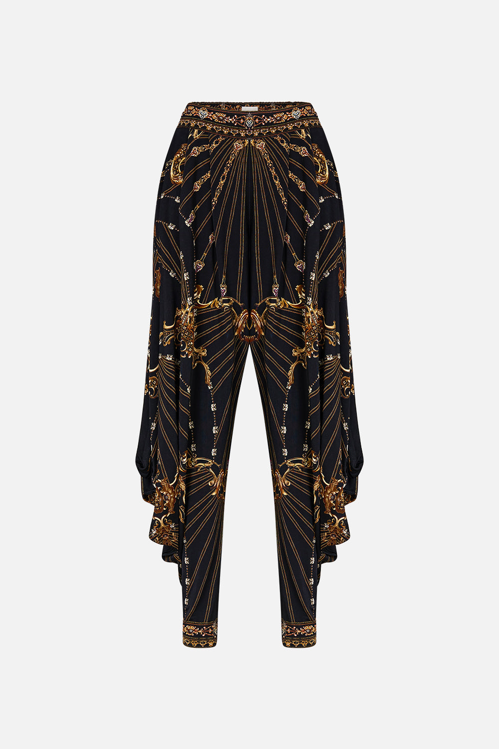 JERSEY DRAPE PANT WITH POCKET BAROQUE AROUND THE CLOCK