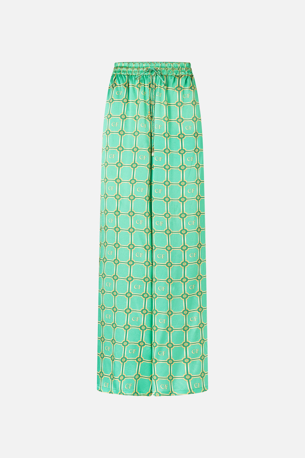 The CAMILLA STRAIGHT LEG PANT PESTANA PANORAMA in our  print.