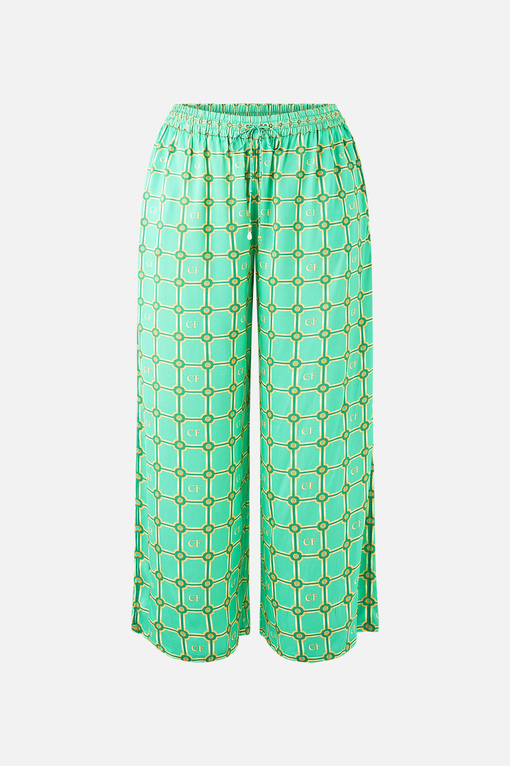 The CAMILLA STRAIGHT LEG PANT PESTANA PANORAMA in our  print.